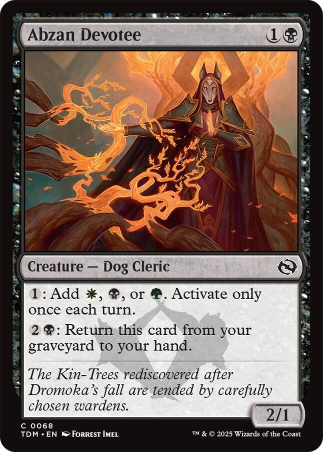 Abzan Devotee, Tarkir: Dragonstorm 68