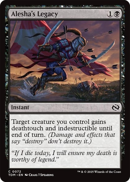 Alesha's Legacy, Tarkir: Dragonstorm 72