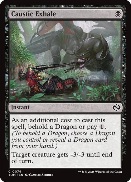 Caustic Exhale, Tarkir: Dragonstorm 74