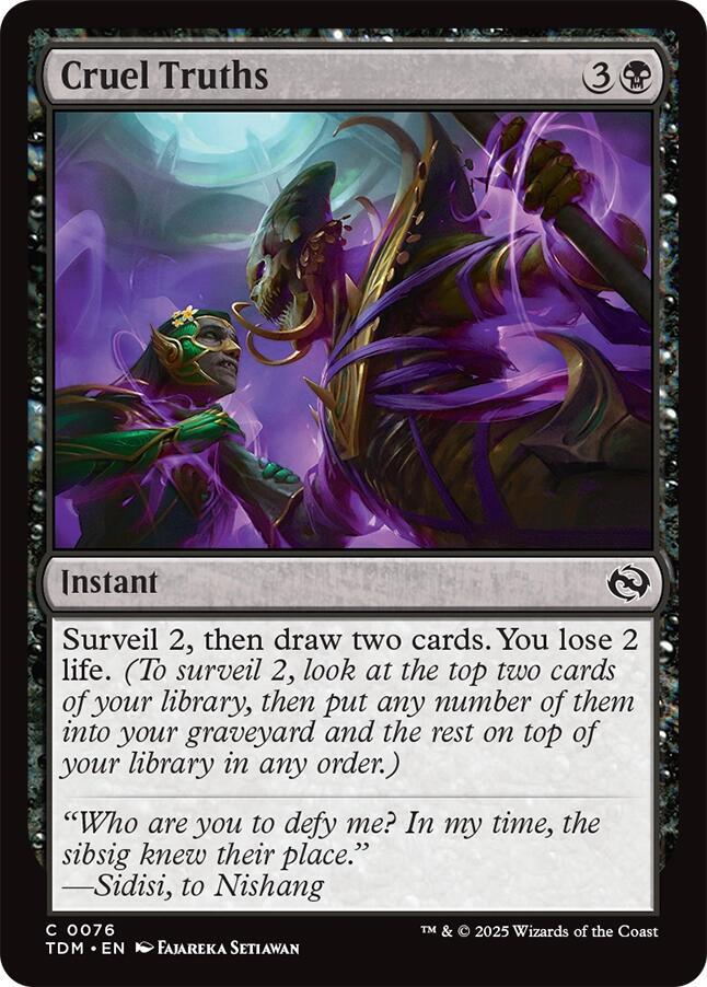 Cruel Truths, Tarkir: Dragonstorm 76