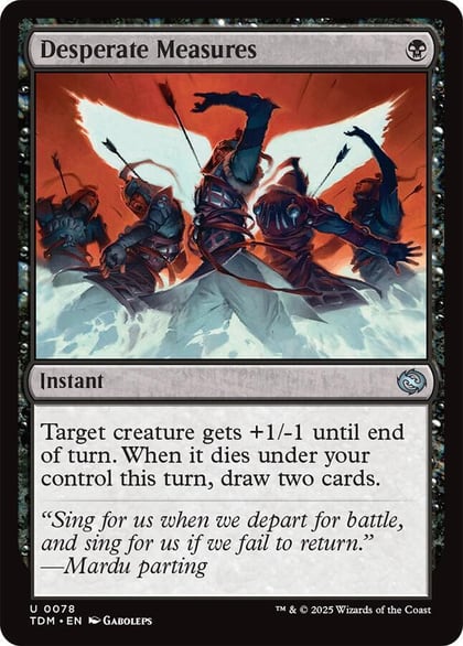 Desperate Measures, Tarkir: Dragonstorm 78