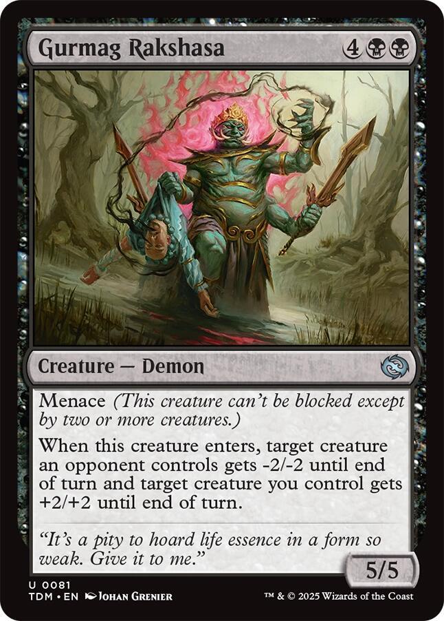 Gurmag Rakshasa, Tarkir: Dragonstorm 81