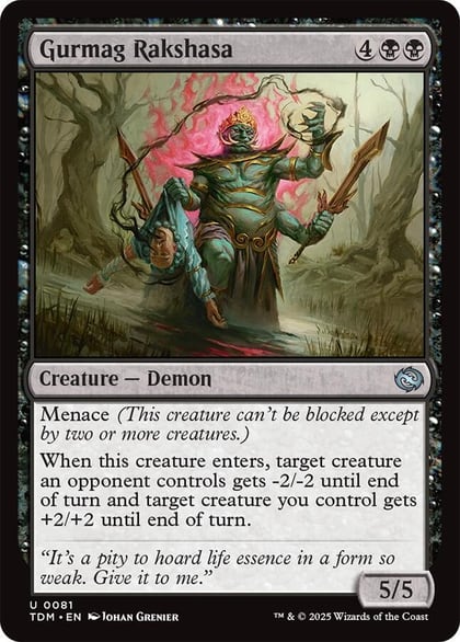 Gurmag Rakshasa, Tarkir: Dragonstorm 81