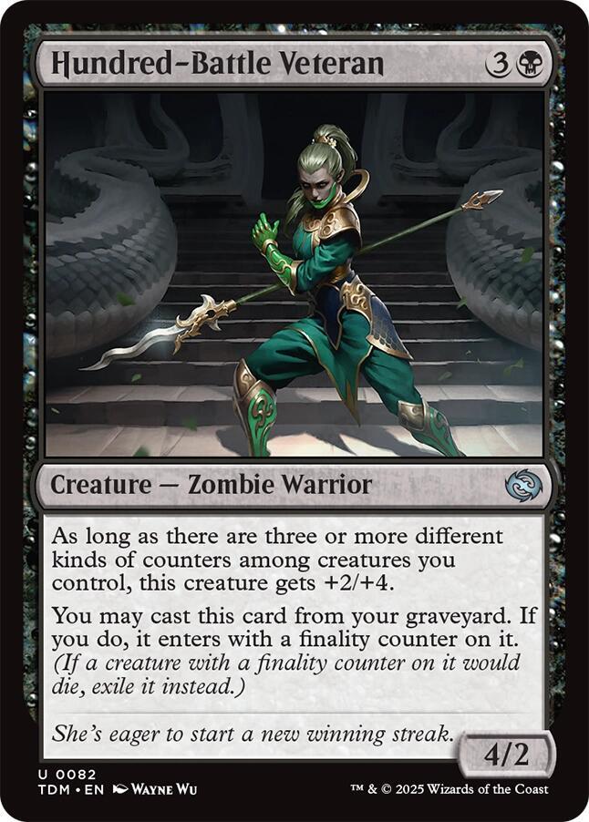 Hundred-Battle Veteran, Tarkir: Dragonstorm 82