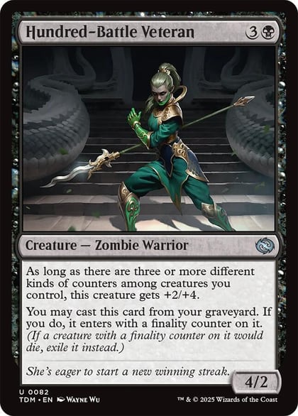 Hundred-Battle Veteran, Tarkir: Dragonstorm 82