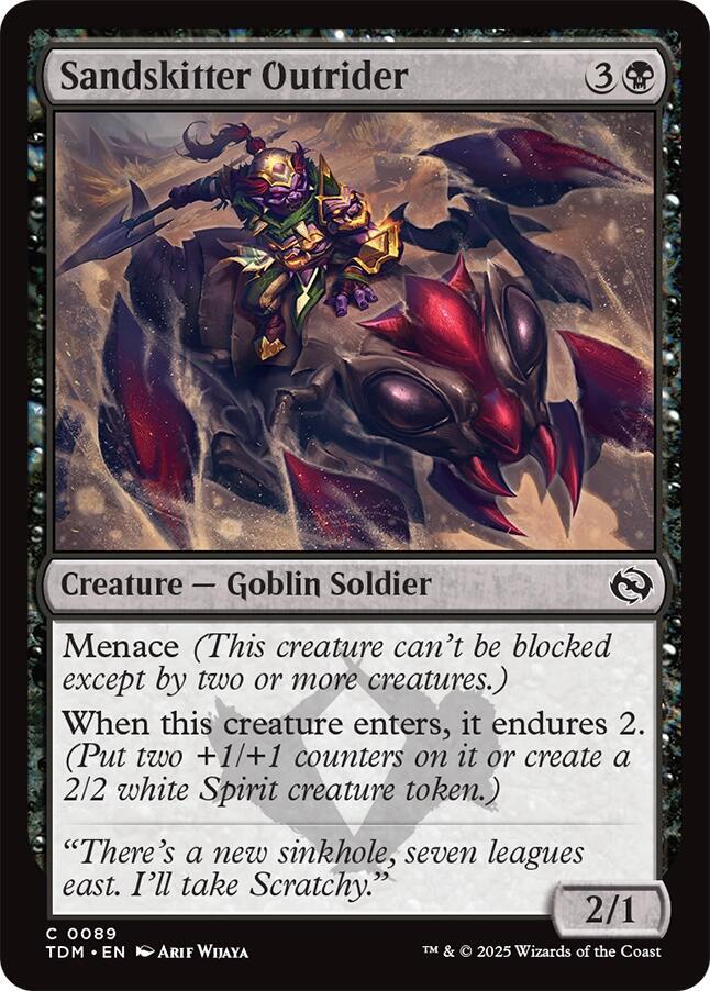 Sandskitter Outrider, Tarkir: Dragonstorm 89