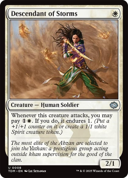 Descendant of Storms, Tarkir: Dragonstorm 8