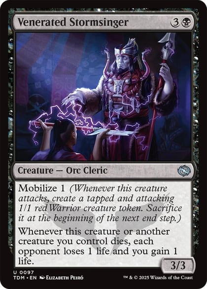 Venerated Stormsinger, Tarkir: Dragonstorm 97