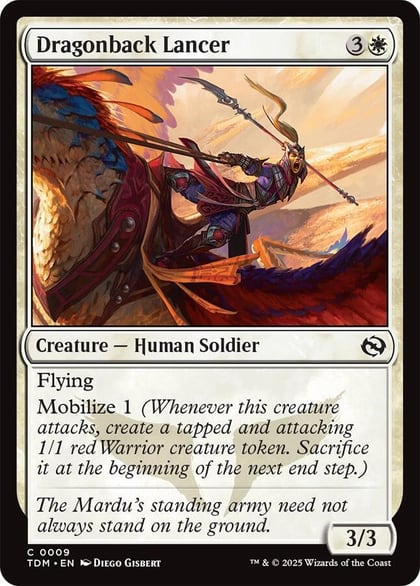Dragonback Lancer, Tarkir: Dragonstorm 9