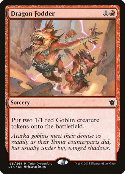 Dragon Fodder, Tarkir Dragonfury Promos 135