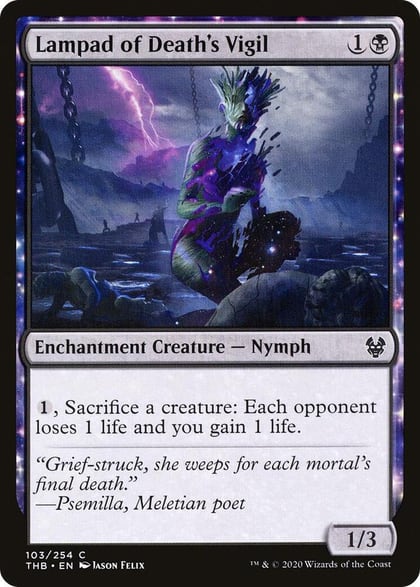 Lampad of Death's Vigil, Theros Beyond Death 103