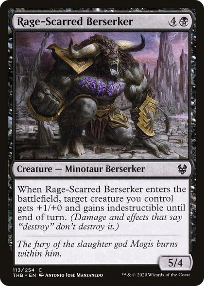 Rage-Scarred Berserker, Theros Beyond Death 113