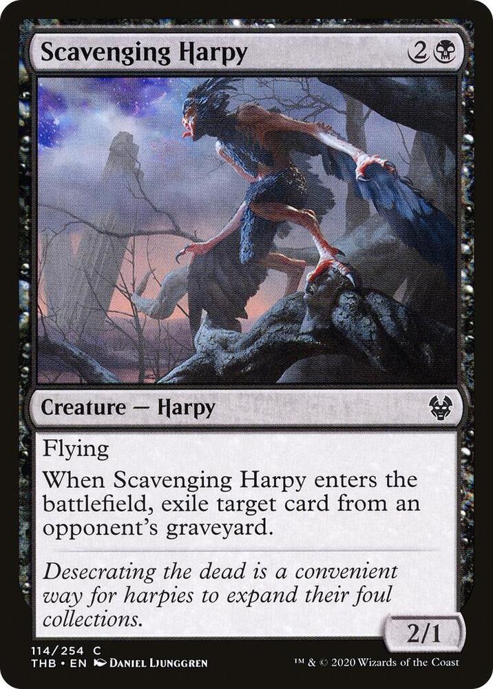 Scavenging Harpy, Theros Beyond Death 114