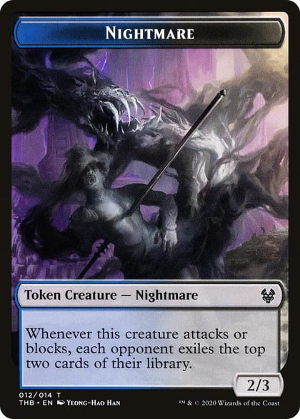 Nightmare Token, Theros Beyond Death 12