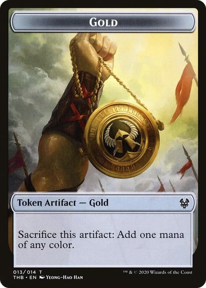 Gold Token, Theros Beyond Death 13