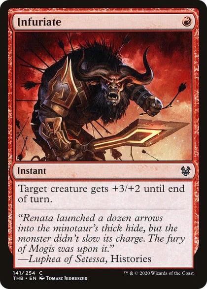 Infuriate, Theros Beyond Death 141