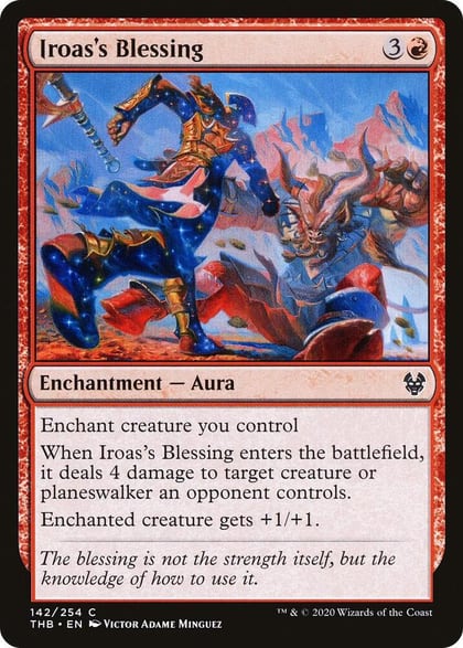 Iroas's Blessing, Theros Beyond Death 142