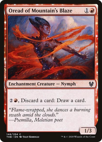 Oread of Mountain's Blaze, Theros Beyond Death 146