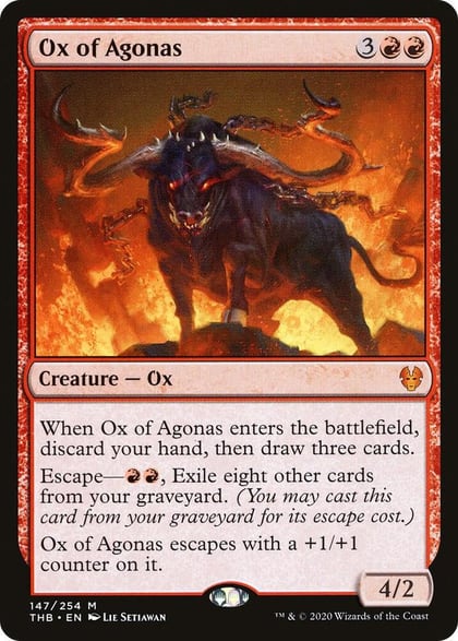 Ox of Agonas, Theros Beyond Death 147