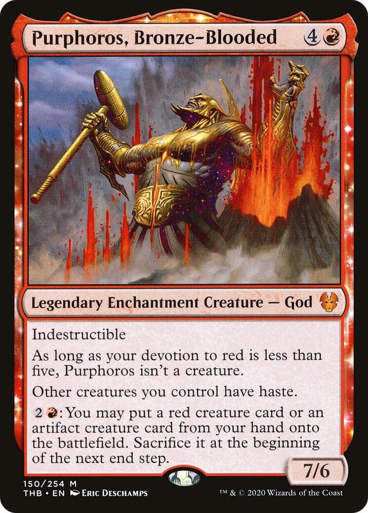 Purphoros, Bronze-Blooded, Theros Beyond Death 150