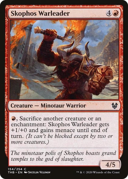 Skophos Warleader, Theros Beyond Death 154
