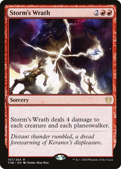 Storm's Wrath, Theros Beyond Death 157