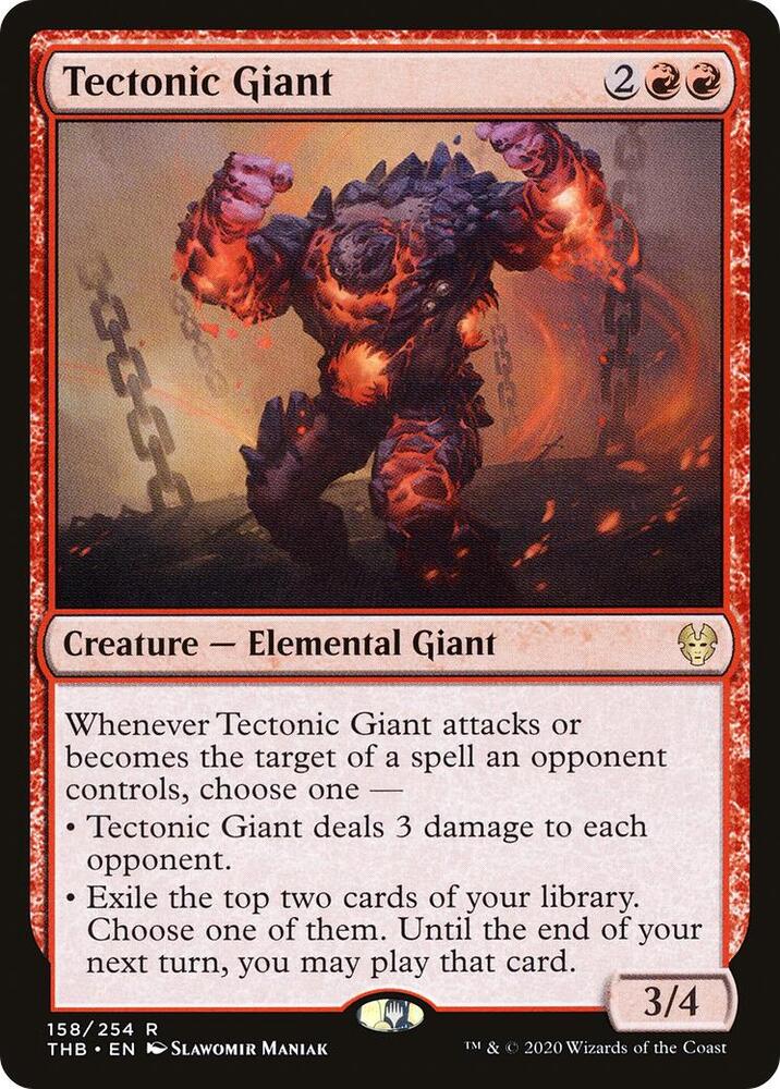Tectonic Giant, Theros Beyond Death 158