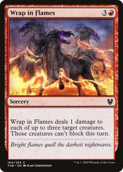 Wrap in Flames, Theros Beyond Death 164