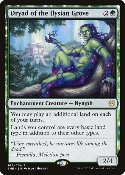 Dryad of the Ilysian Grove, Theros Beyond Death 169