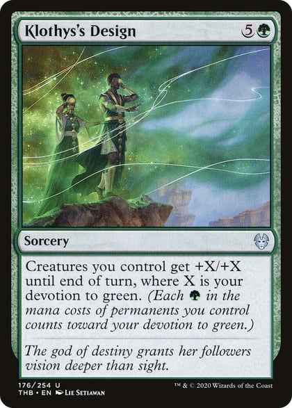 Klothys's Design, Theros Beyond Death 176