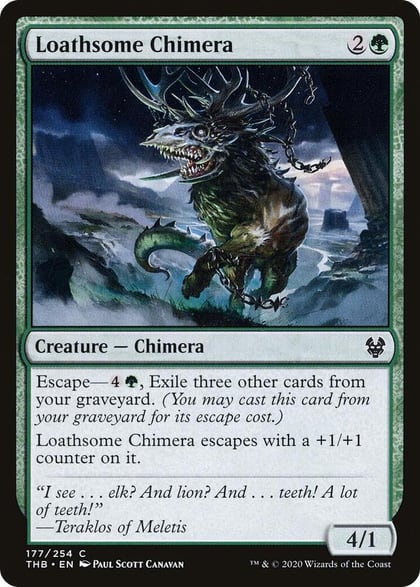 Loathsome Chimera, Theros Beyond Death 177