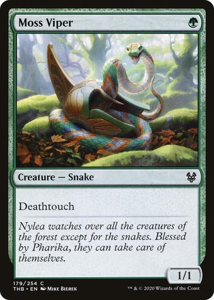 Moss Viper, Theros Beyond Death 179