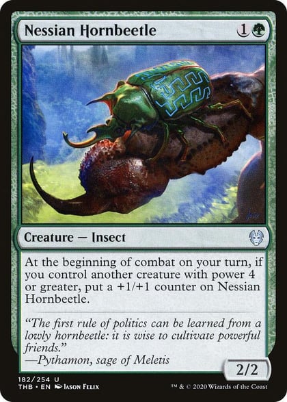 Nessian Hornbeetle, Theros Beyond Death 182