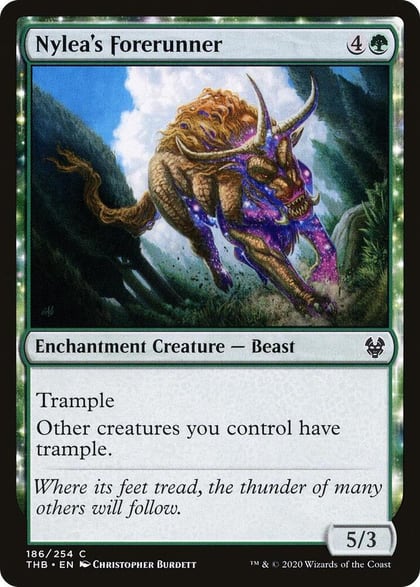 Nylea's Forerunner, Theros Beyond Death 186