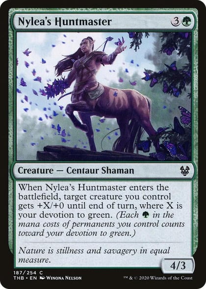 Nylea's Huntmaster, Theros Beyond Death 187