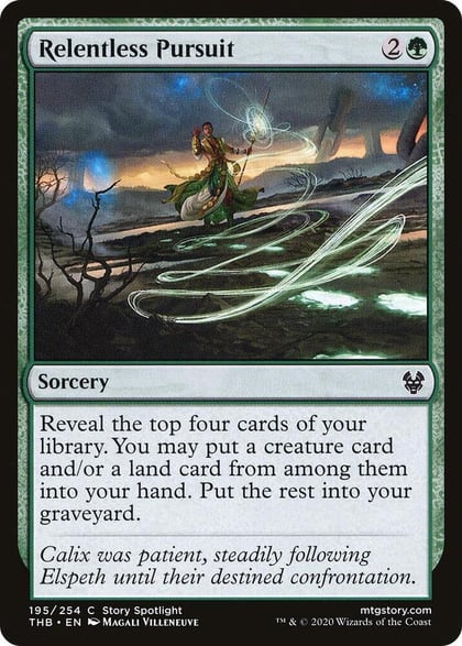 Relentless Pursuit, Theros Beyond Death 195
