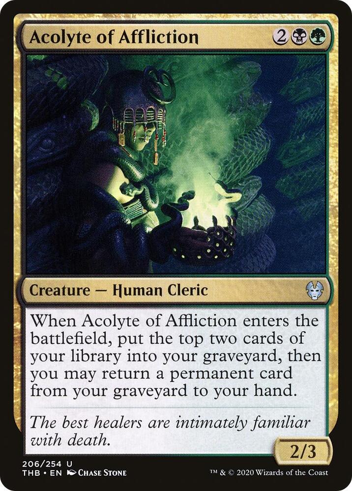 Acolyte of Affliction, Theros Beyond Death 206