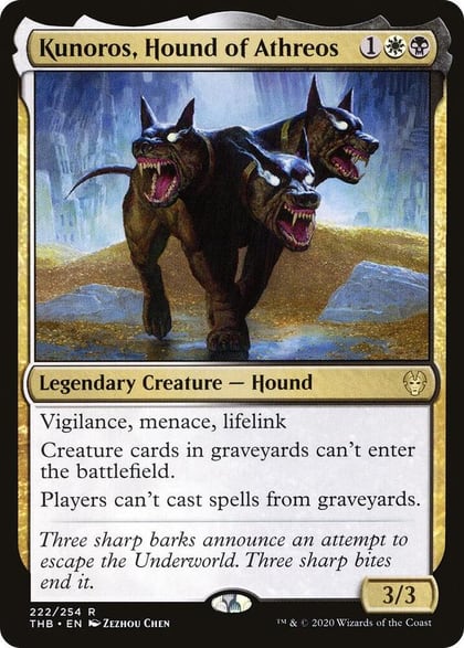 Kunoros, Hound of Athreos, Theros Beyond Death 222