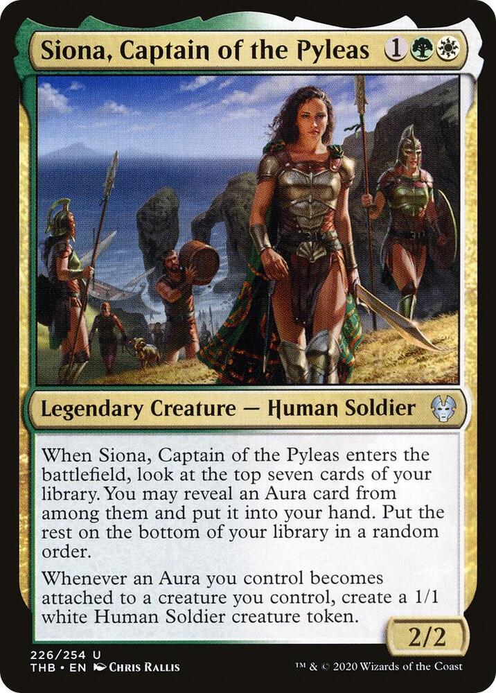 Siona, Captain of the Pyleas, Theros Beyond Death 226
