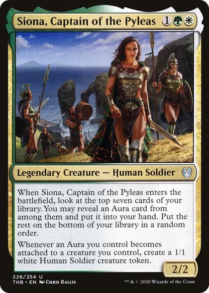 Siona, Captain of the Pyleas, Theros Beyond Death 226