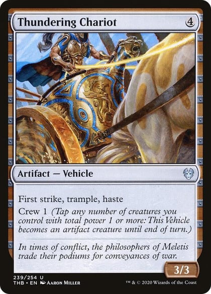 Thundering Chariot, Theros Beyond Death 239