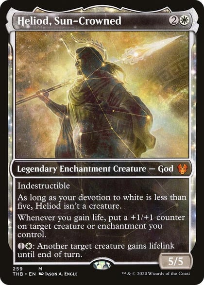 Heliod, Sun-Crowned (Showcase), Theros Beyond Death 259