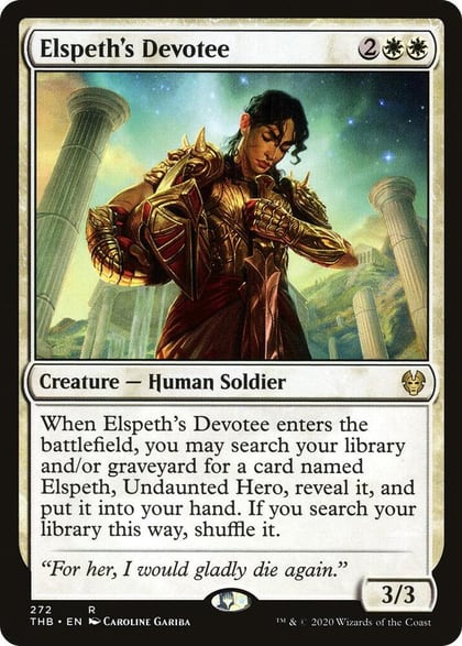Elspeth's Devotee, Theros Beyond Death 272
