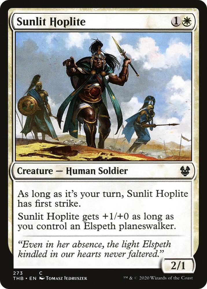Sunlit Hoplite, Theros Beyond Death 273