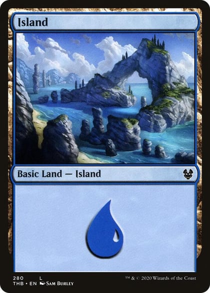 Island (280), Theros Beyond Death 280