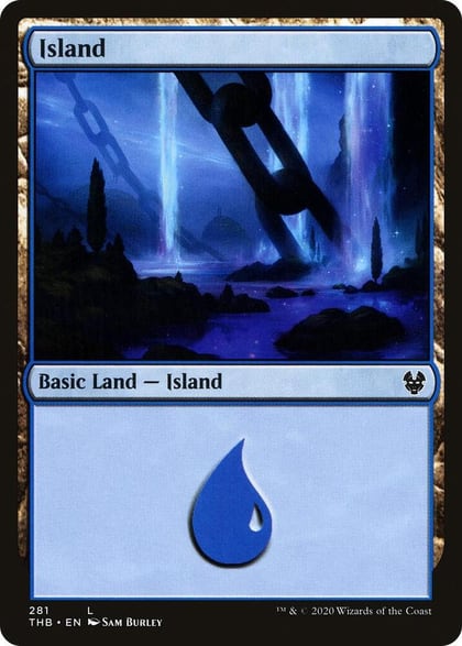 Island (281), Theros Beyond Death 281