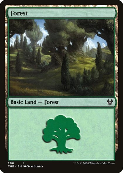 Forest (286), Theros Beyond Death 286
