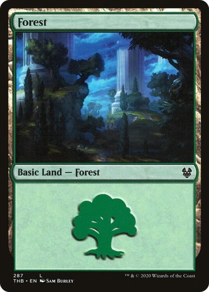 Forest (287), Theros Beyond Death 287