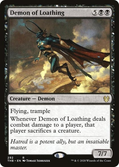 Demon of Loathing, Theros Beyond Death 292