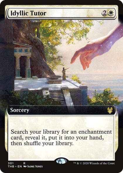 Idyllic Tutor (Extended Art), Theros Beyond Death 301